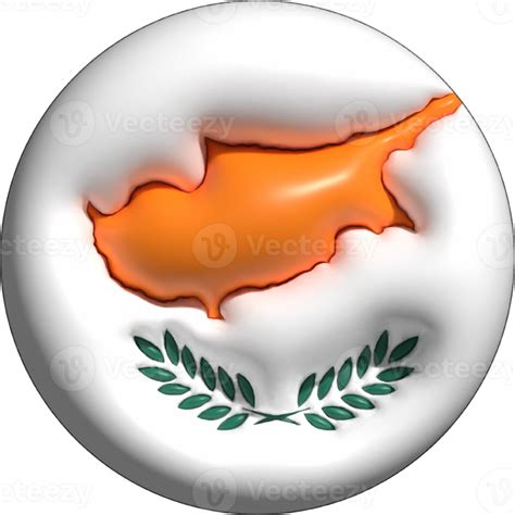 Cyprus Flag Circle 3d 22501753 Png