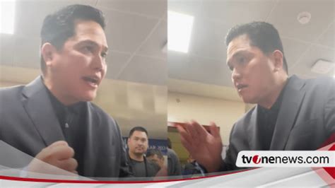 Reaksi Erick Thohir Usai Indonesia Kalah Dari Uzbekistan Langsung