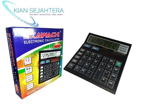 Jual Kalkulator Kawachi Kx T Electronic Calculator Digit Di Lapak