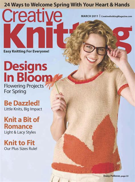 Creative Knitting Creative Knitting Knitting Magazine Easy