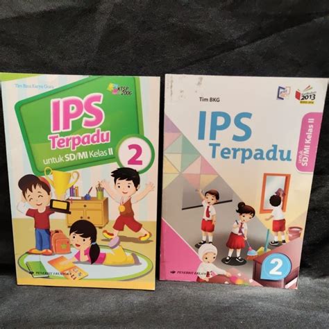 Jual Buku Ips Terpadu Kelas 2 II SD Tim Bina Karya Guru KTSP 2006