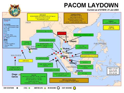 Operation Unified Assistance Maps