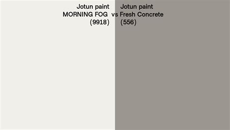 Jotun Paint Morning Fog Vs Fresh Concrete Side By Side Comparison