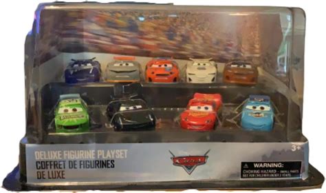 official Disney Disney Pixar Cars 3 Deluxe Figurine Playset – TopToy