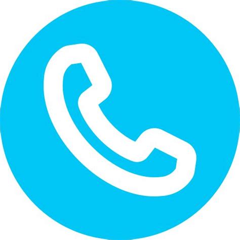 Contact Symbol Icon Vector Round Syan Color Shape Png Image