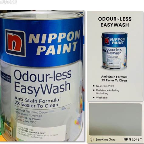 Give Away Nippon Paint Odourless Easywash Furniture Home Living