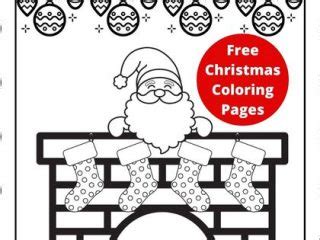 Free Christmas Coloring Pages for Kids Printable PDFs | Happy Mom Hacks