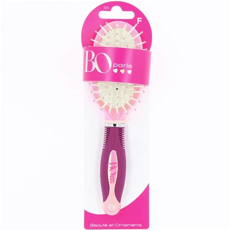 Brosse Pneumatique Rose Bo Paris Avec Picots En Nylon Perl S Pour Un