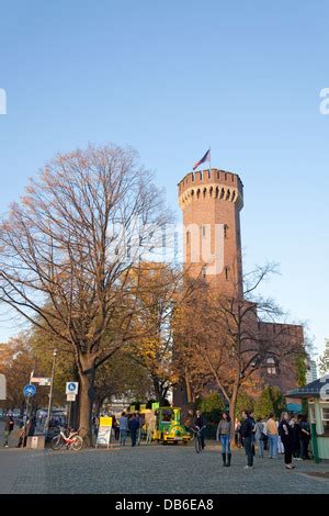 Lindt Imhoff Stollwerck Chocolate Museum With Historic Brick Tower And