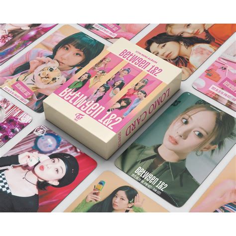 55 Unids Set Kpop Twice Photocards Entre 1 Y 2 Lomo Card Coleccionables