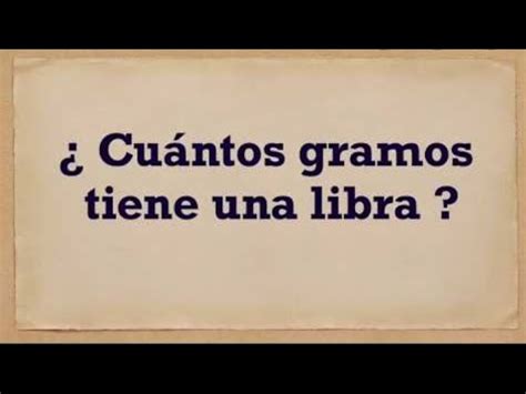 Cuánto es media libra en gramos Directorio de colegios y centros