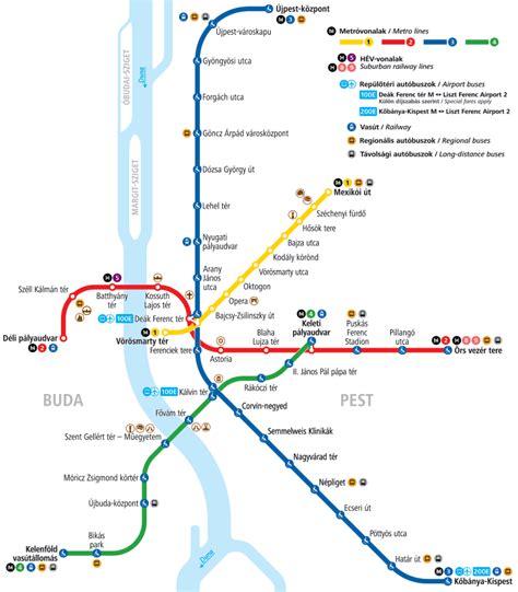 Opera Station Map Budapest Metro