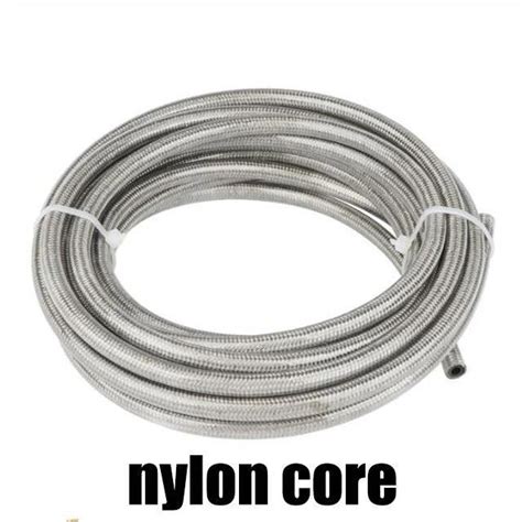 Tuyau Tube Flexible Tuyau De Frein En Nylon Tress En Acier Inoxydable