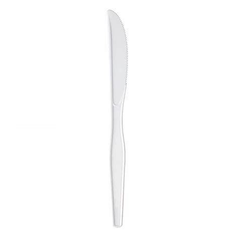 Dixie KH217 7 1 2 Heavy Weight Disposable Knife Polystyrene White