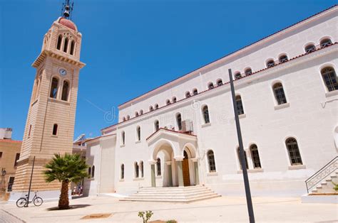 Iglesia De Megalos Antonio En La Ciudad De Rethymnon En La Isla De