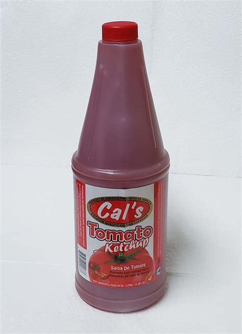 Cals Tomato Ketchup 1 Litre • Store To Door Jamaica