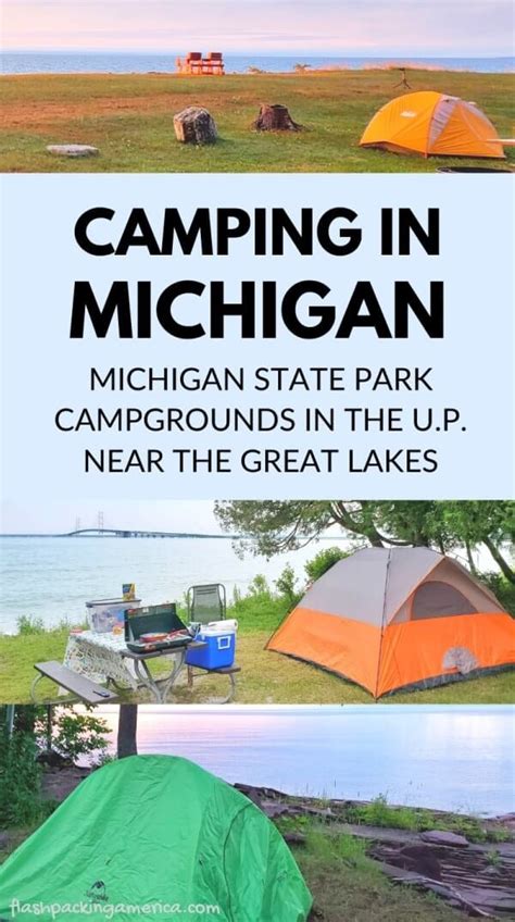 Best Upper Peninsula campgrounds (+ Great Lakes views from your campsite!) ⚓ UP camping in ...