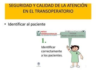 Transoperatorio PPT