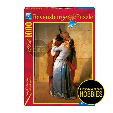 El Beso Por Francesco Hayez 1000 Piezas Ravensburger 15405 Leonardo