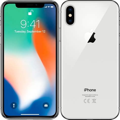 Brugt Apple Iphone X 64gb Sølv Grade B Fri Fragt Lomax As