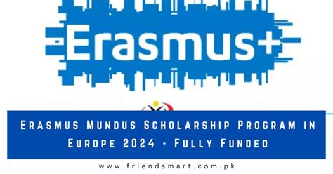 Erasmus Mundus Scholarship Program In Europe 2024 Fully Funded