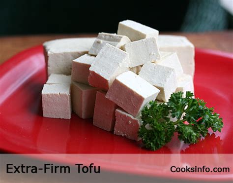 Extra-Firm Tofu - CooksInfo