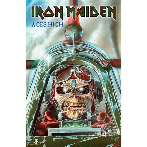 Posters Textil Iron Maiden Aces High Posters Es