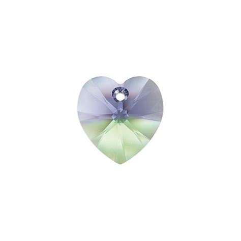 Swarovski Elements 6228 XILION Heart Pendant 14 4mm Provence Lavender