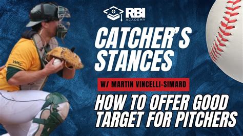 Baseball Catcher Tips Primary And Secondary Catching Stances YouTube