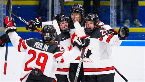 Brianne Jenner Leads Canada To A 2 1 Victory Over The United States In The Womens Hockey World