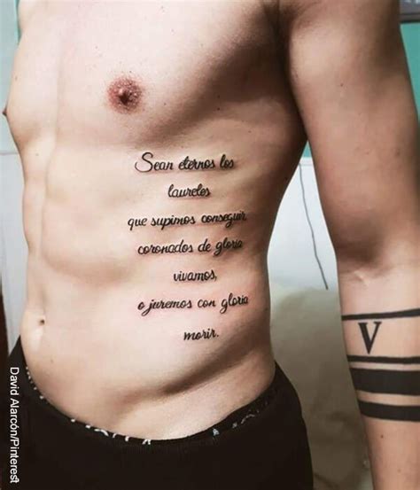 Frases Para Tatuajes De Hombres Se Ver N Espectaculares Vibra