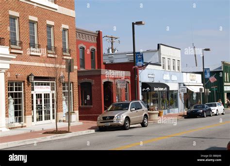 Main Street in Laurel Md Stock Photo - Alamy