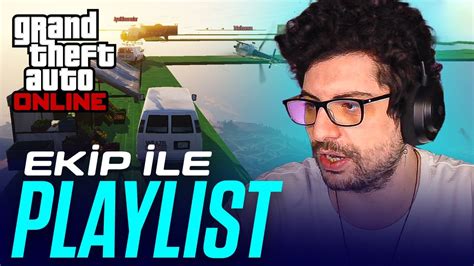 ÇARPMAYI ŞAKA MI ZANNEDİYORSUNUZ EKİP İLE GTA 5 PLAYLIST PARKUR SUMO