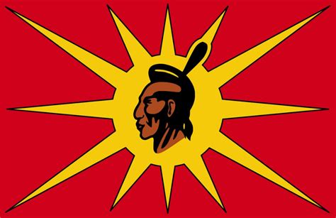 Mohawk Warrior/OKA - Ontario Flag and Pole