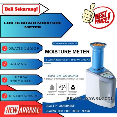 Jual Lds G Grain Moisture Meter Analyzer Tester Alat Ukur Kadar Air