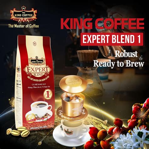 Cà Phê Rang Xay Expert Blend 1 King Coffee Gói 500gr Shopee Việt Nam