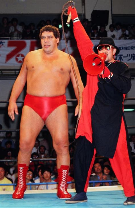 Andre The Giant Vs Giant Gonzalez