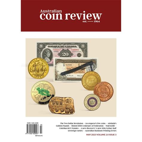 2023 May Cover - Australian Coin Review Magazine - Aussie Coins and Notes