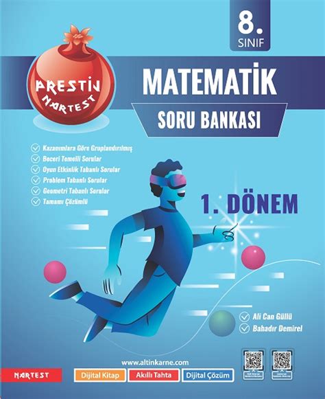 8 SINIF 1 DÖNEM PRESTİJ MATEMATİK SORU BANKASI kitap dökümanları