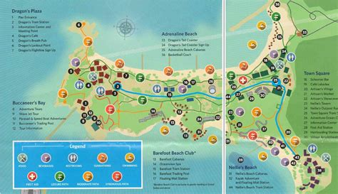 Map of Labadee Cruise Destination