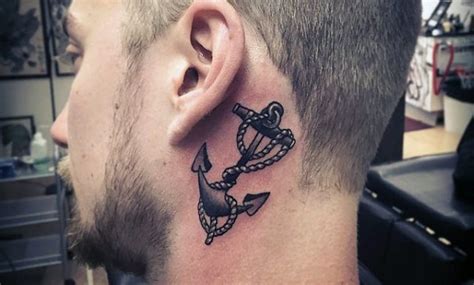 Tatuajes Detr S De La Oreja Para Hombres Recopilaci N De Dise Os