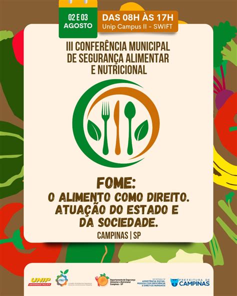 Iii Conferência Municipal De Segurança Alimentar E Nutricional De