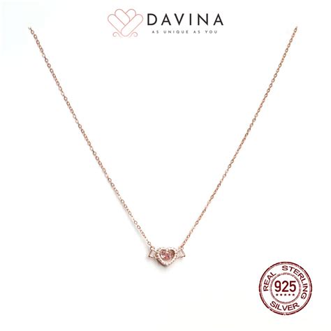 Buy Zavya Zavya 925 Pure Sterling Silver Rose Gold Plated