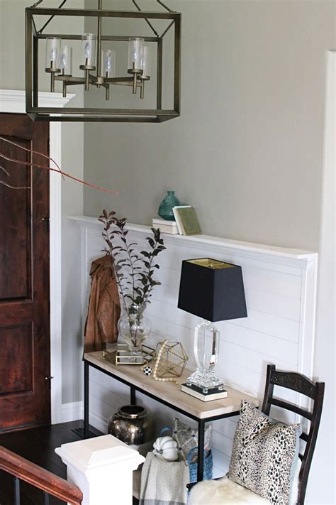 How To Build An Entryway Shiplap Wall The Home Depot