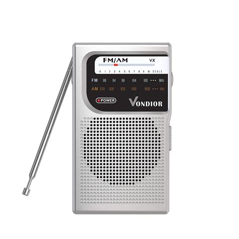 Buy Vondior Am Fm Battery Operated Portable Pocket Radio Best