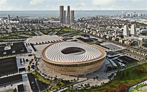 Lusail Iconic Stadium Lusail Qatar Qatari Football Stadium Project