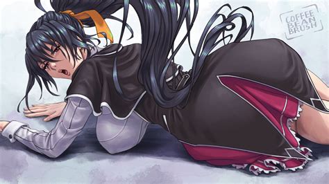 Akeno Himejima High School DxD By Coffeebeanbrush Hentai Foundry