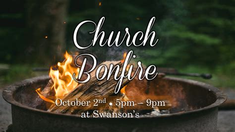 Church Bonfire — First Baptist Church Dunkirk