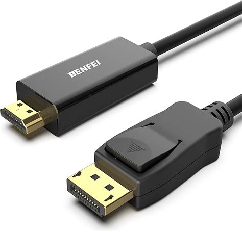 Benfei K Displayport Auf Hdmi Kabel M Einweg Bertragung