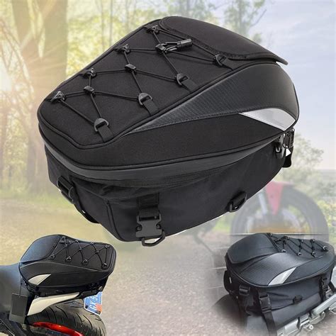 Buy motorcycle tail bag seat bag waterproof luggage bag-Dual Use ...